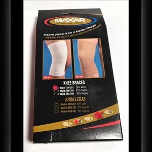 MAXAR SPORTS SUPPORTS KNEE BRACES WOOL STYLE TKN-201